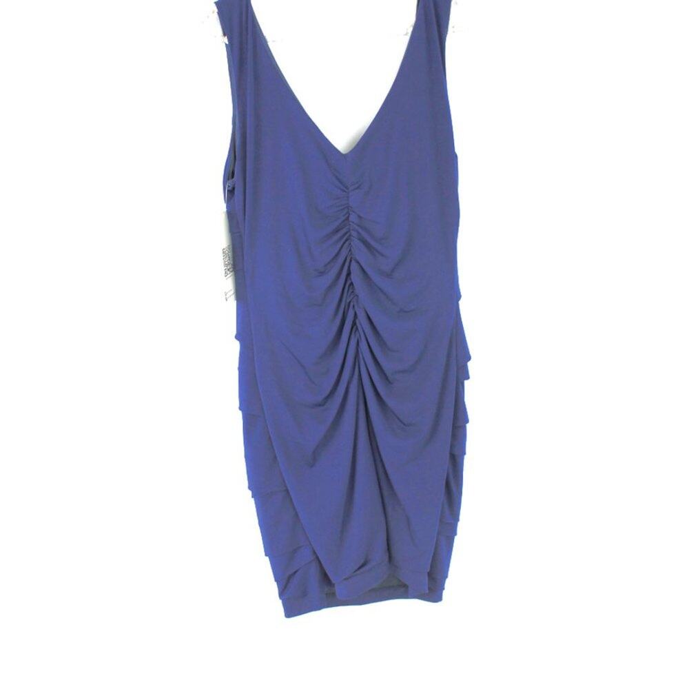 Emerald Sundae Women's Navy Blue Bodycon Bandage Dress - Picture 7 of 7